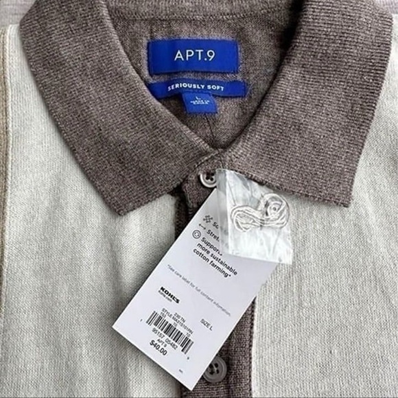 NEW large Mens apt 9 shirt - Picture 4 of 4